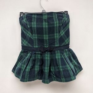 2 FOR $25/Abercrombie & Fitch Plaid Peplum Top